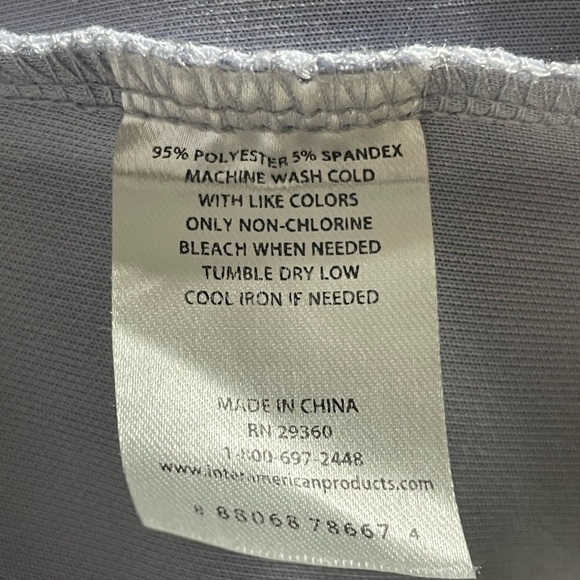 Light Blue Athletic Zip-Up Jacket – Size Small - Picture 10 of 12